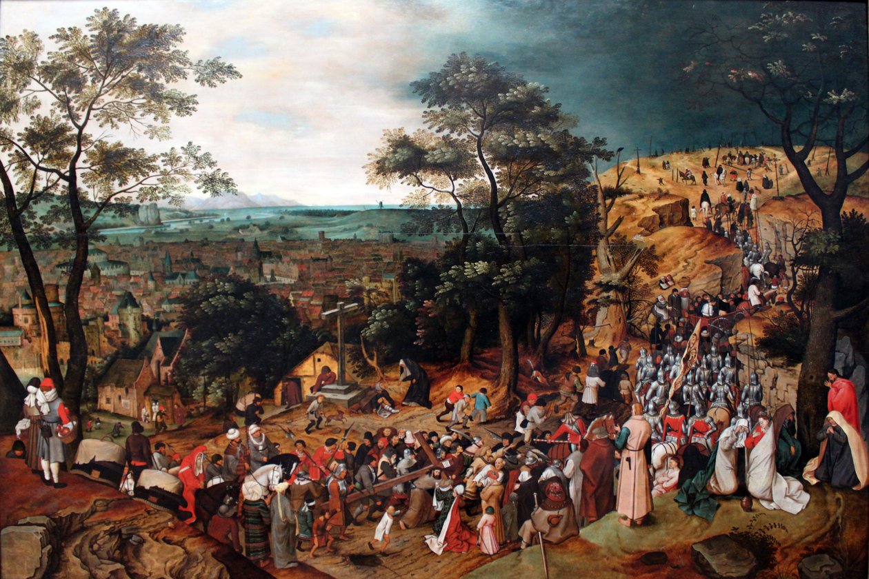 Chrystus niosący krzyż autorstwa Pieter Brueghel the Younger