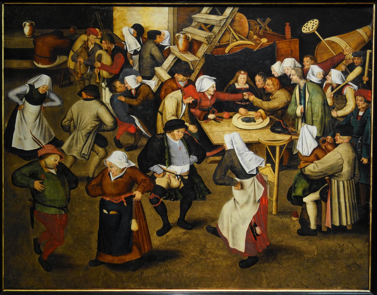 Wesele chłopskie autorstwa Pieter Brueghel the Younger