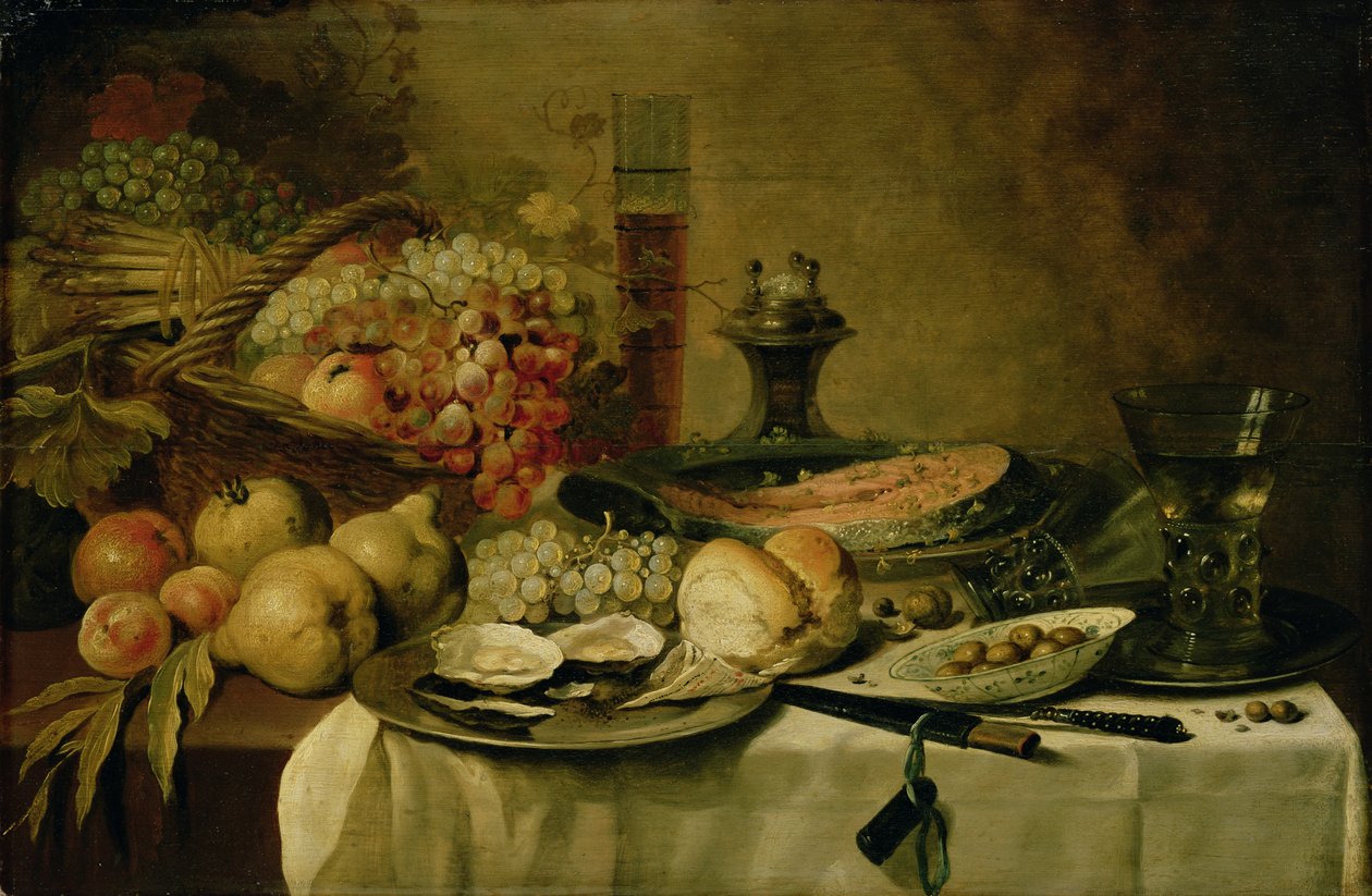 Martwa natura autorstwa Pieter Claesz