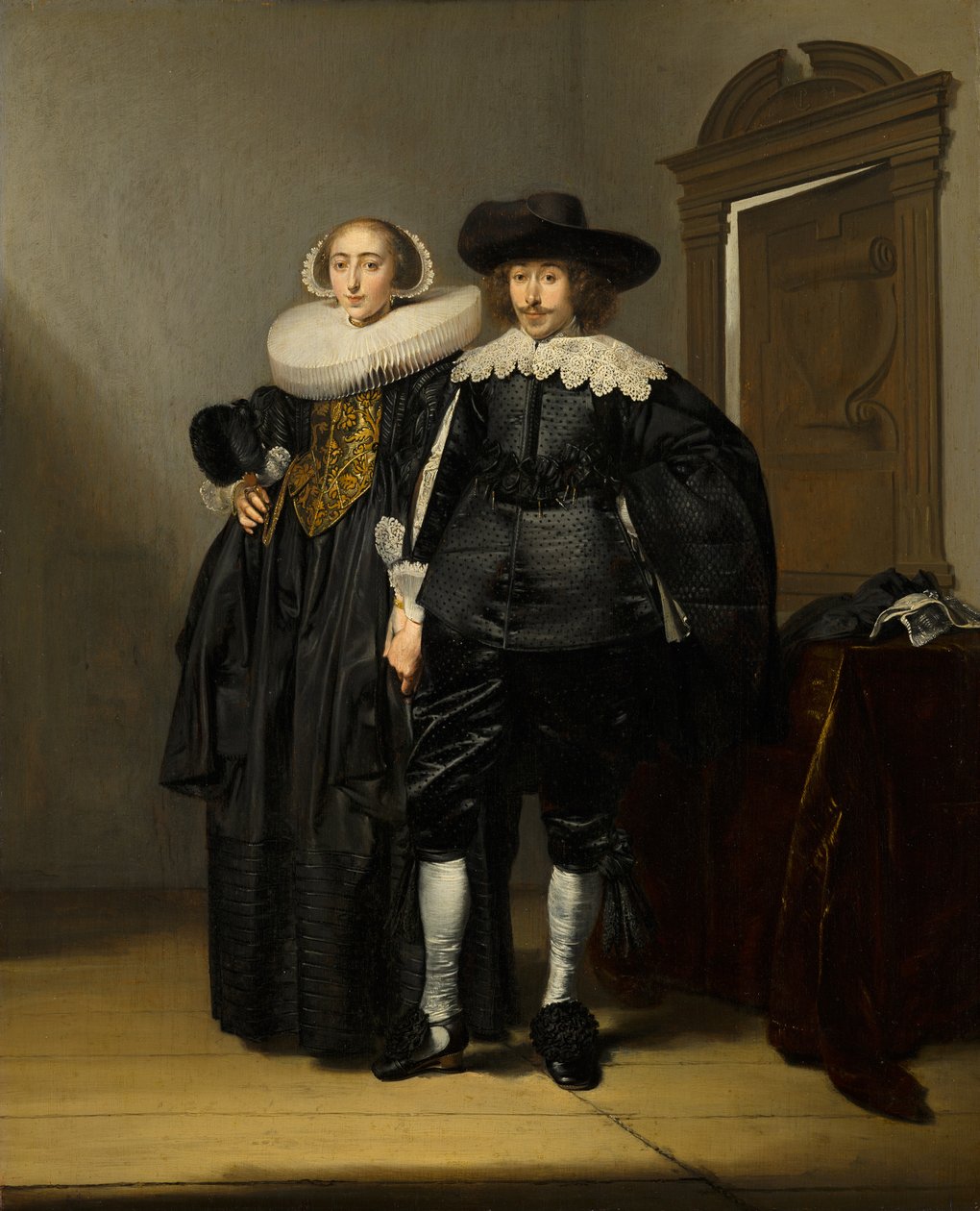 Portret pary małżeńskiej autorstwa Pieter Codde
