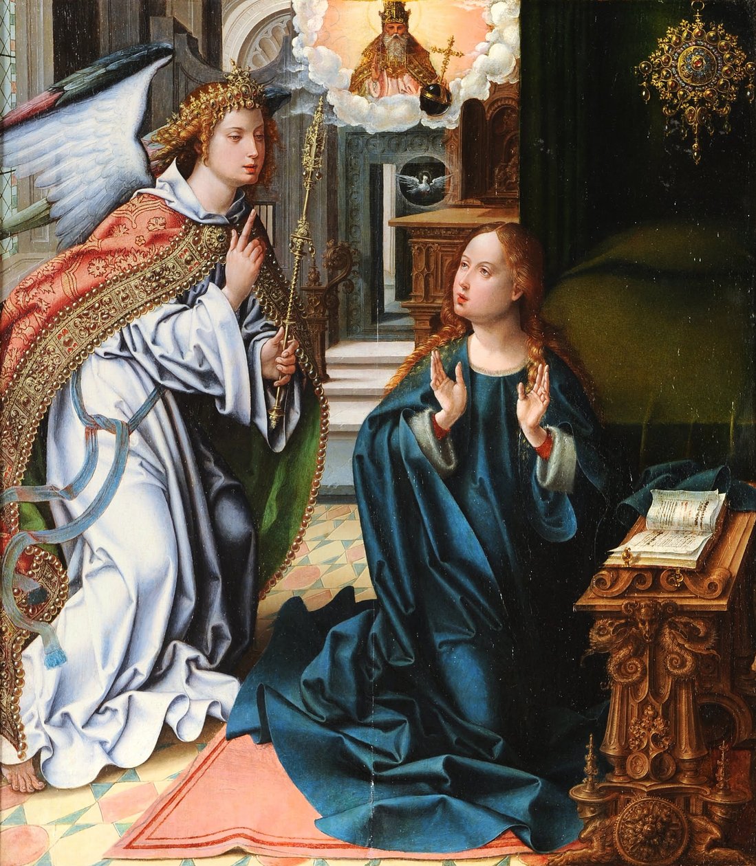 Zwiastowanie autorstwa Pieter Coecke van Aelst