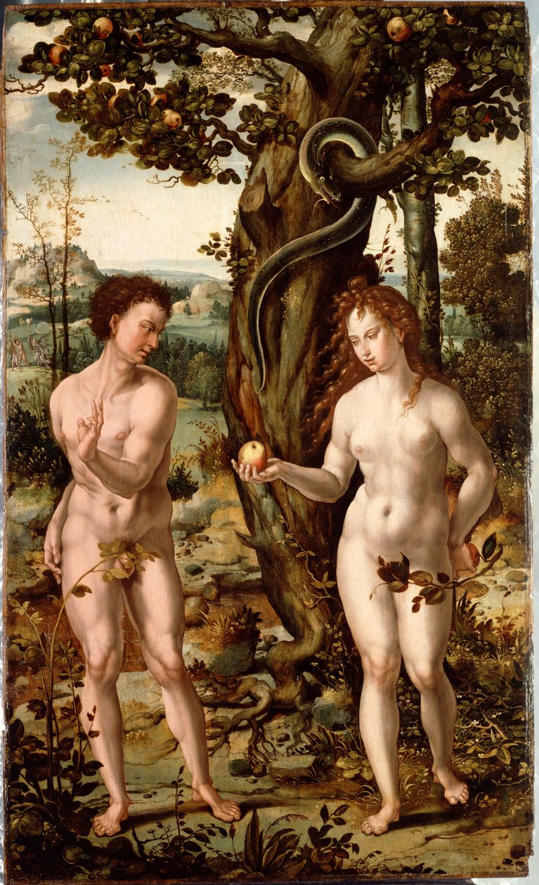 Upadek człowieka autorstwa Pieter Coecke van Aelst