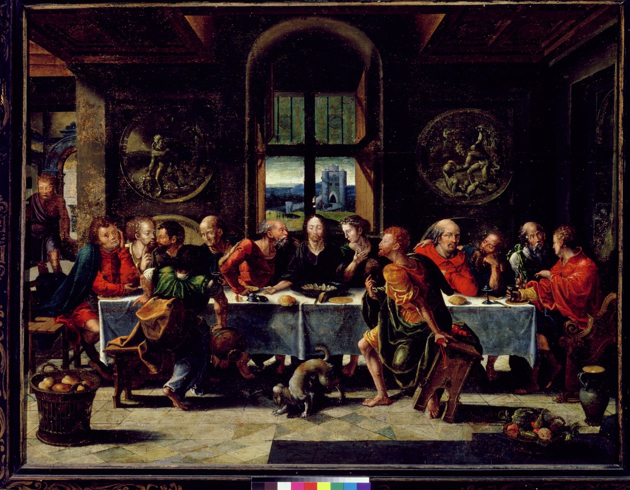Ostatnia Wieczerza autorstwa Pieter Coecke van Aelst