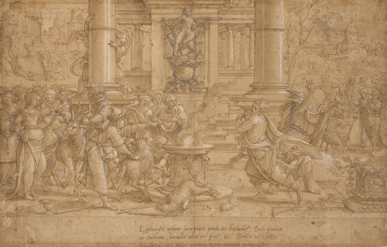 Ofiara w Listrze autorstwa Pieter Coecke van Aelst