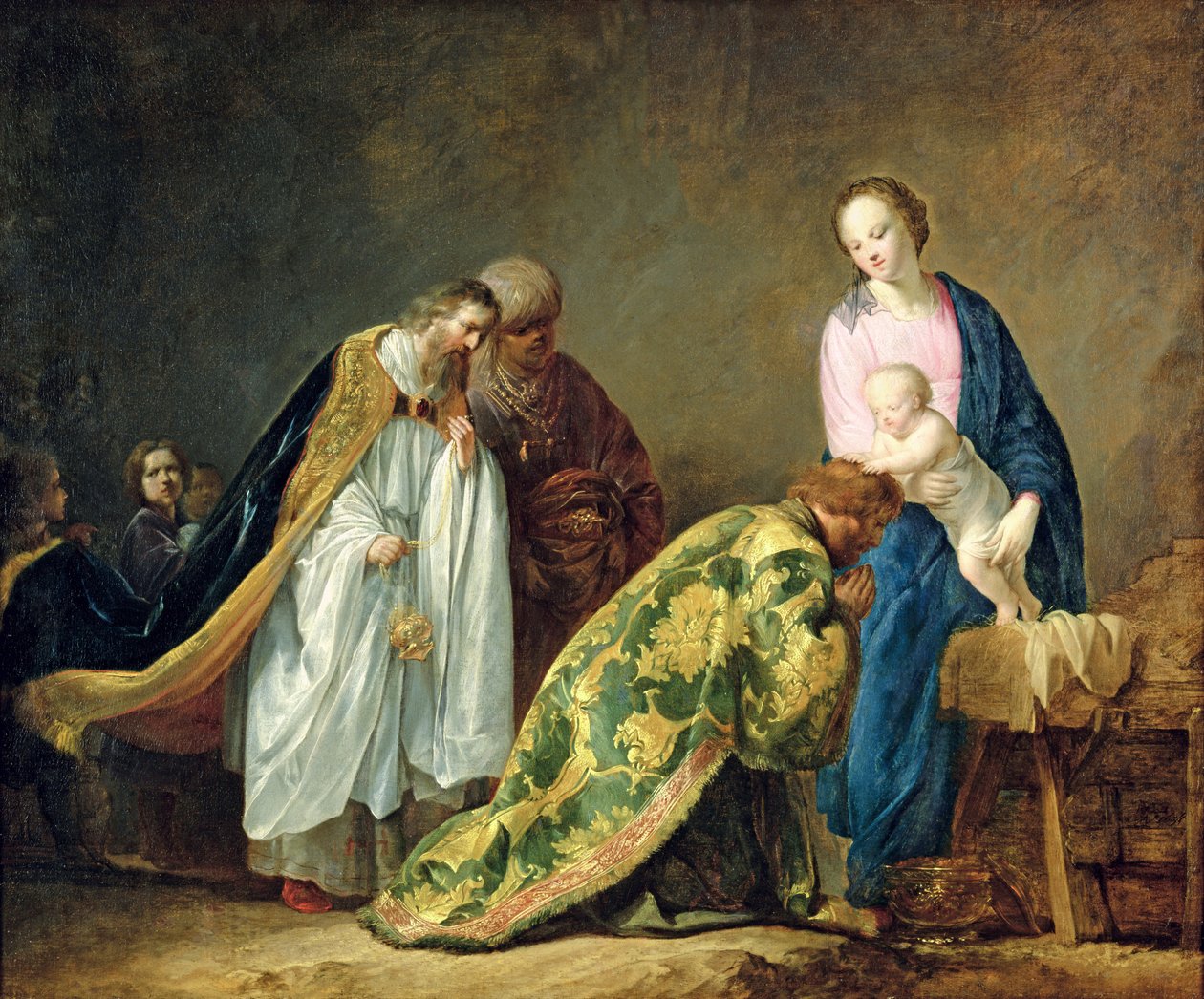 Adoracja Magów, 1638 autorstwa Pieter Fransz de Grebber