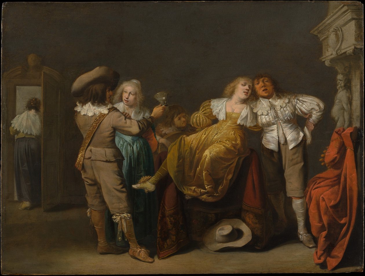 Partia Wesołych autorstwa Pieter Jansz. Quast