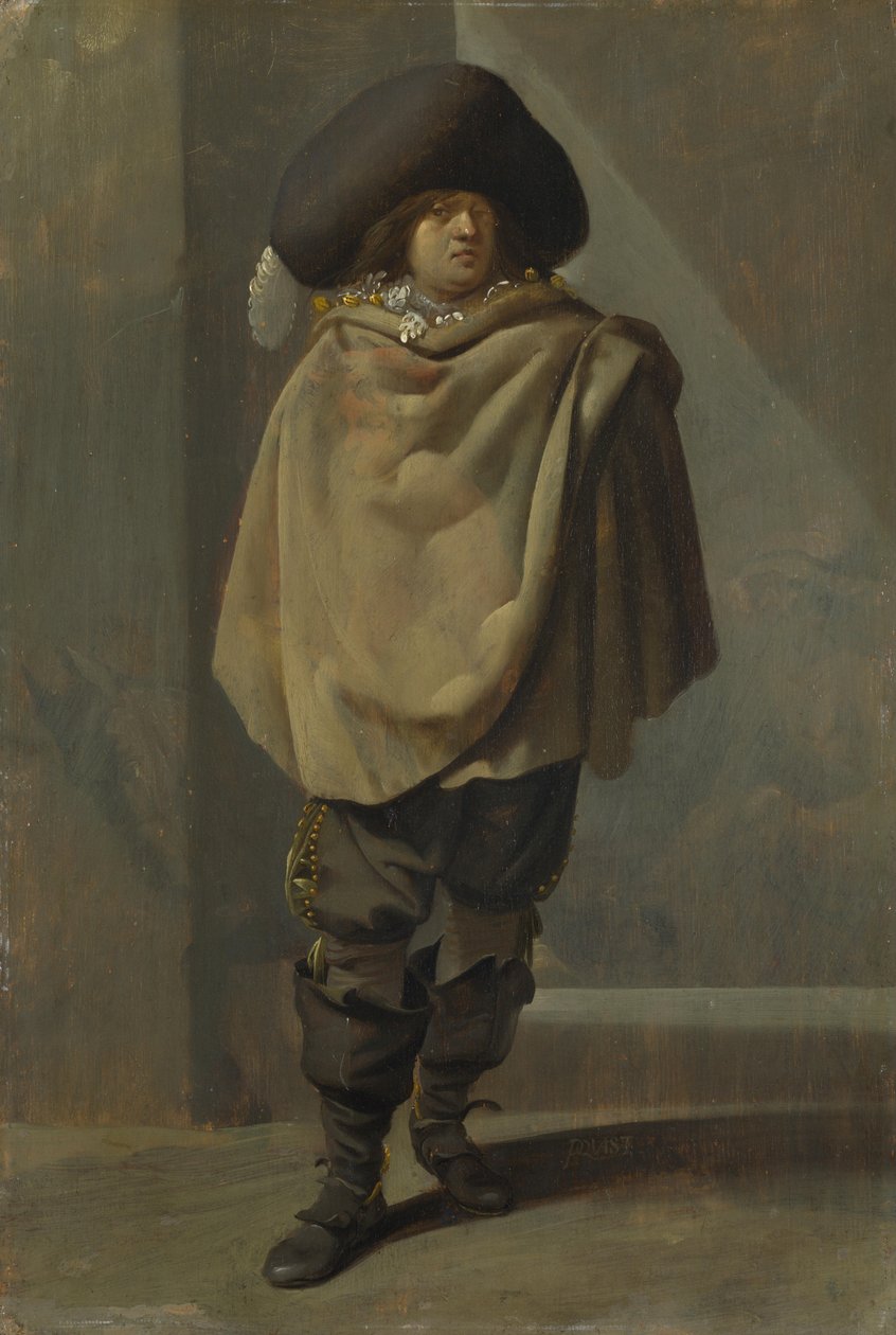 Stojący mężczyzna autorstwa Pieter Jansz. Quast