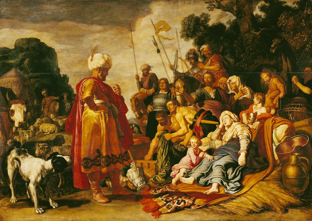 Labanas ieško stabų poli autorstwa Pieter Lastman
