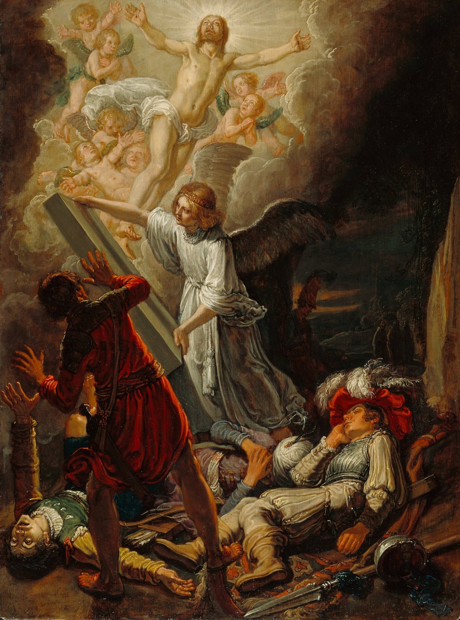 Zmartwychwstanie autorstwa Pieter Lastman