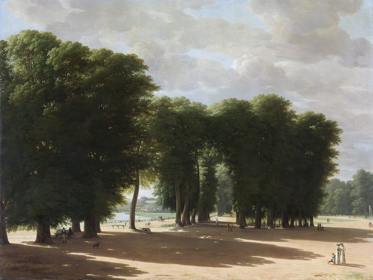 Wejście do parku Saint-Cloud, Paryż autorstwa Pieter Rudolph Kleijn