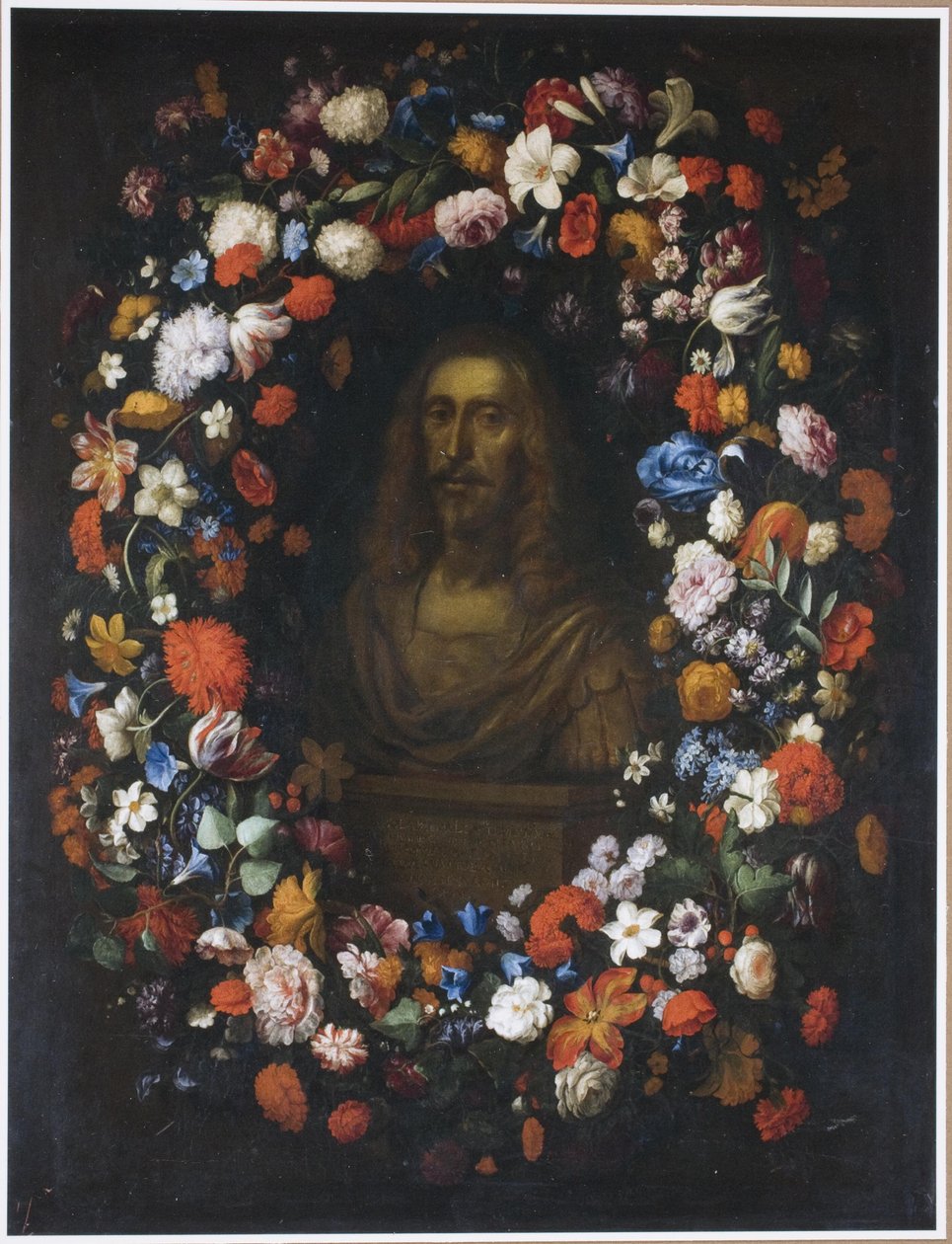 Leopold z Austrii w wianku z kwiatów autorstwa Pieter Thijs