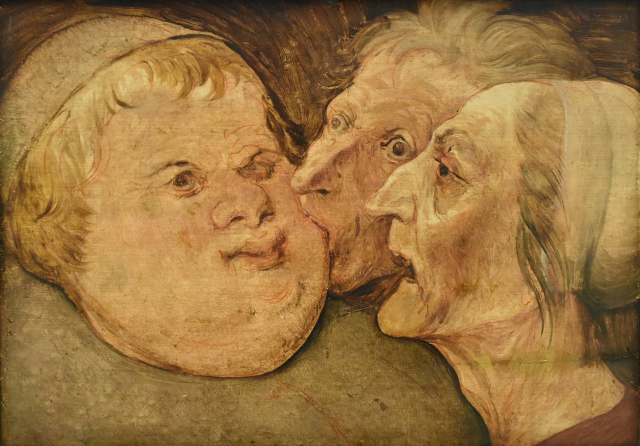 Walka Wielkiego Postu z Ostatkami, ok. 1550-60 autorstwa Pieter Bruegel the Elder
