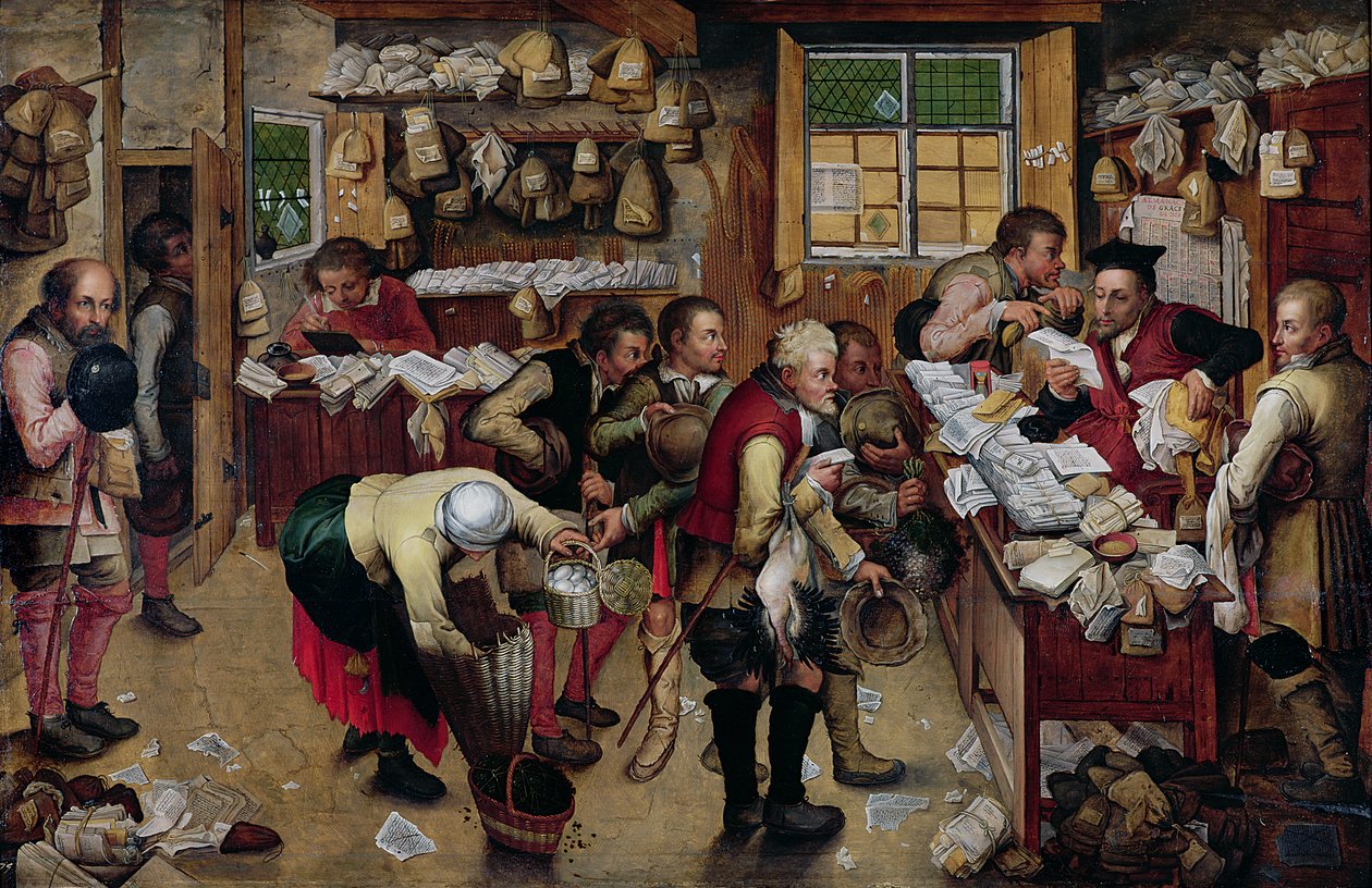 Dzień wynajmu autorstwa Pieter Brueghel the Younger