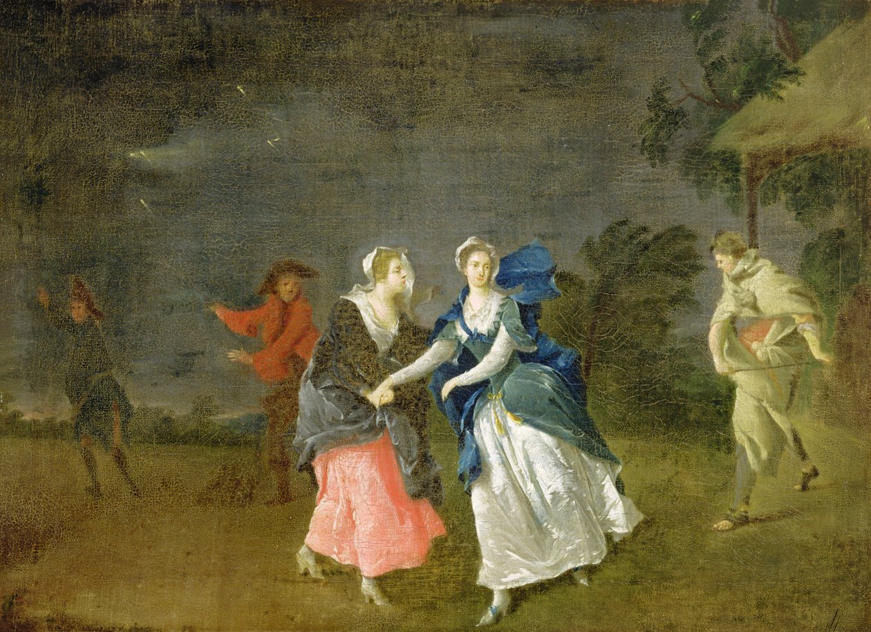Pani Cibber jako Cordelia, c.1755 autorstwa Pieter van Bleeck