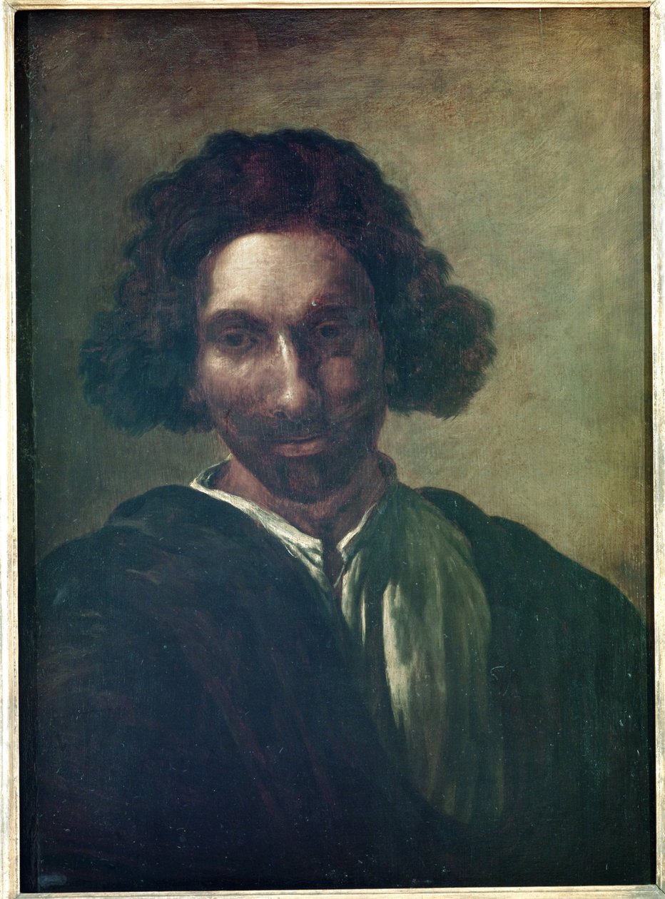 Autoportret, ok. 1630-35 autorstwa Pieter van Laer