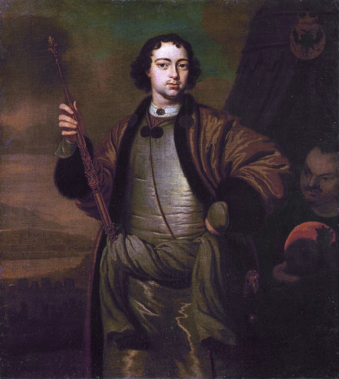 Portret Piotra Wielkiego autorstwa Pieter van der Werff