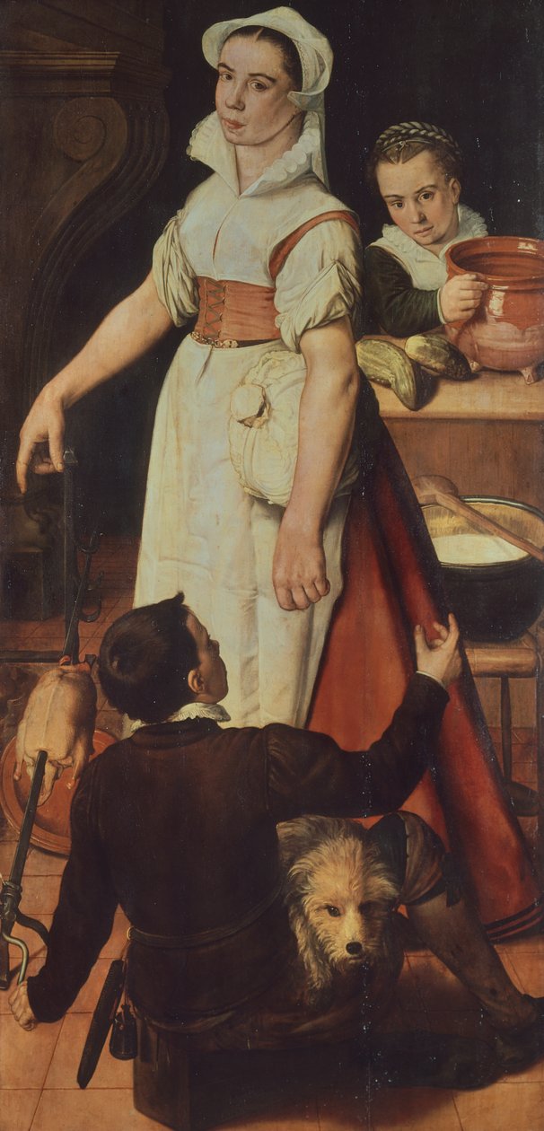 Cook, Pieter Aertsen (1507 lub 1508-1575) autorstwa Pieter Aertsen