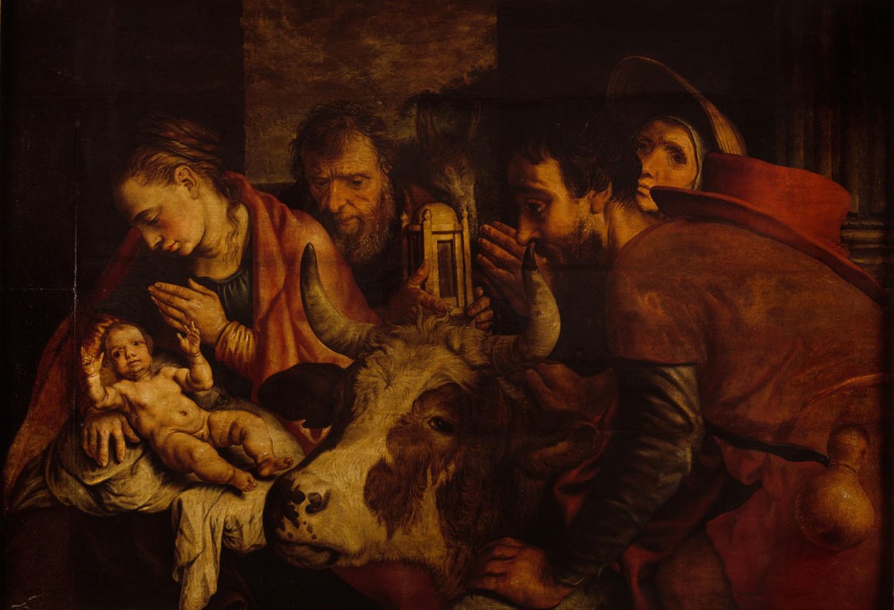 Pokłon pasterzy autorstwa Pieter Aertsen