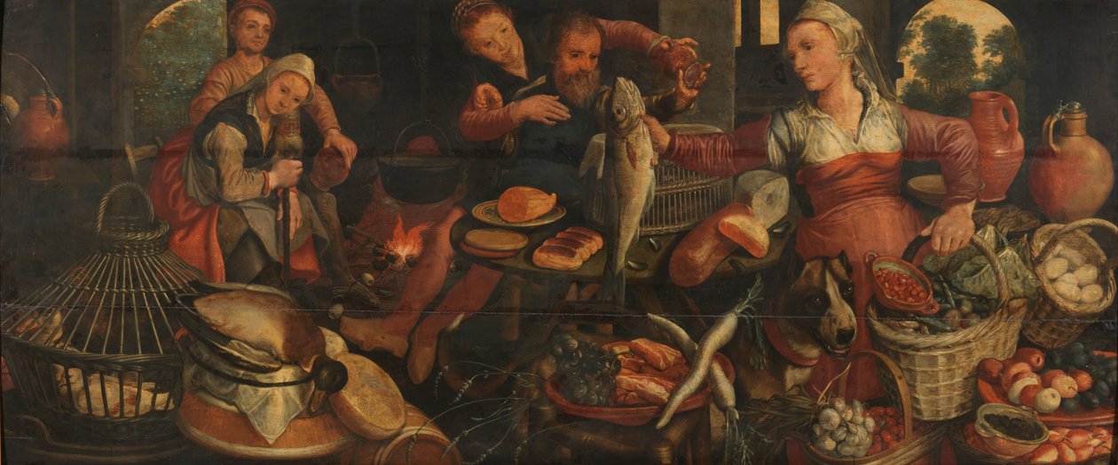Scena kuchenna autorstwa Pieter Aertsen