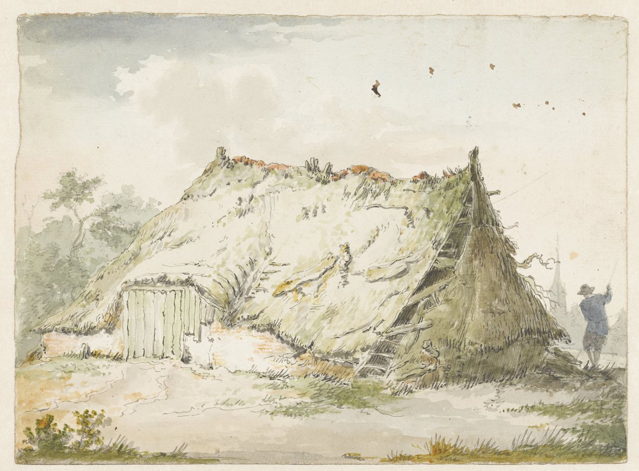 Zrujnowane gospodarstwo autorstwa Pieter Bartholomeusz. Barbiers