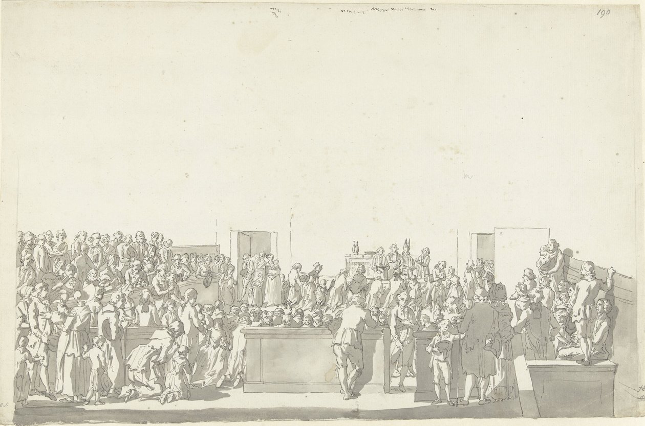 Komunia katolicka autorstwa Pieter Bartholomeusz. Barbiers