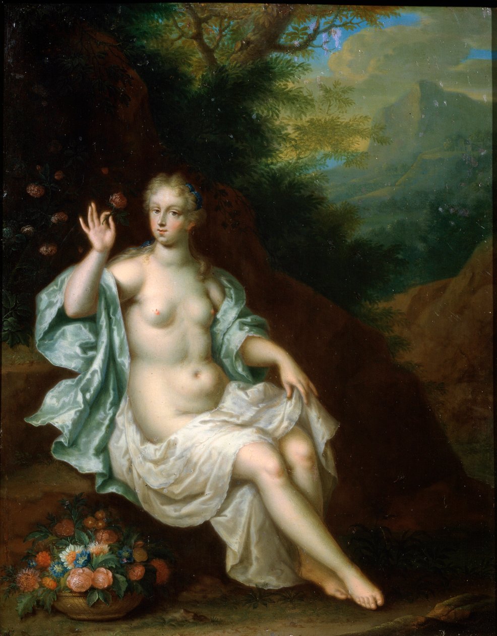 „Flora”, malarstwo holenderskie z XVII wieku autorstwa Pieter Borm