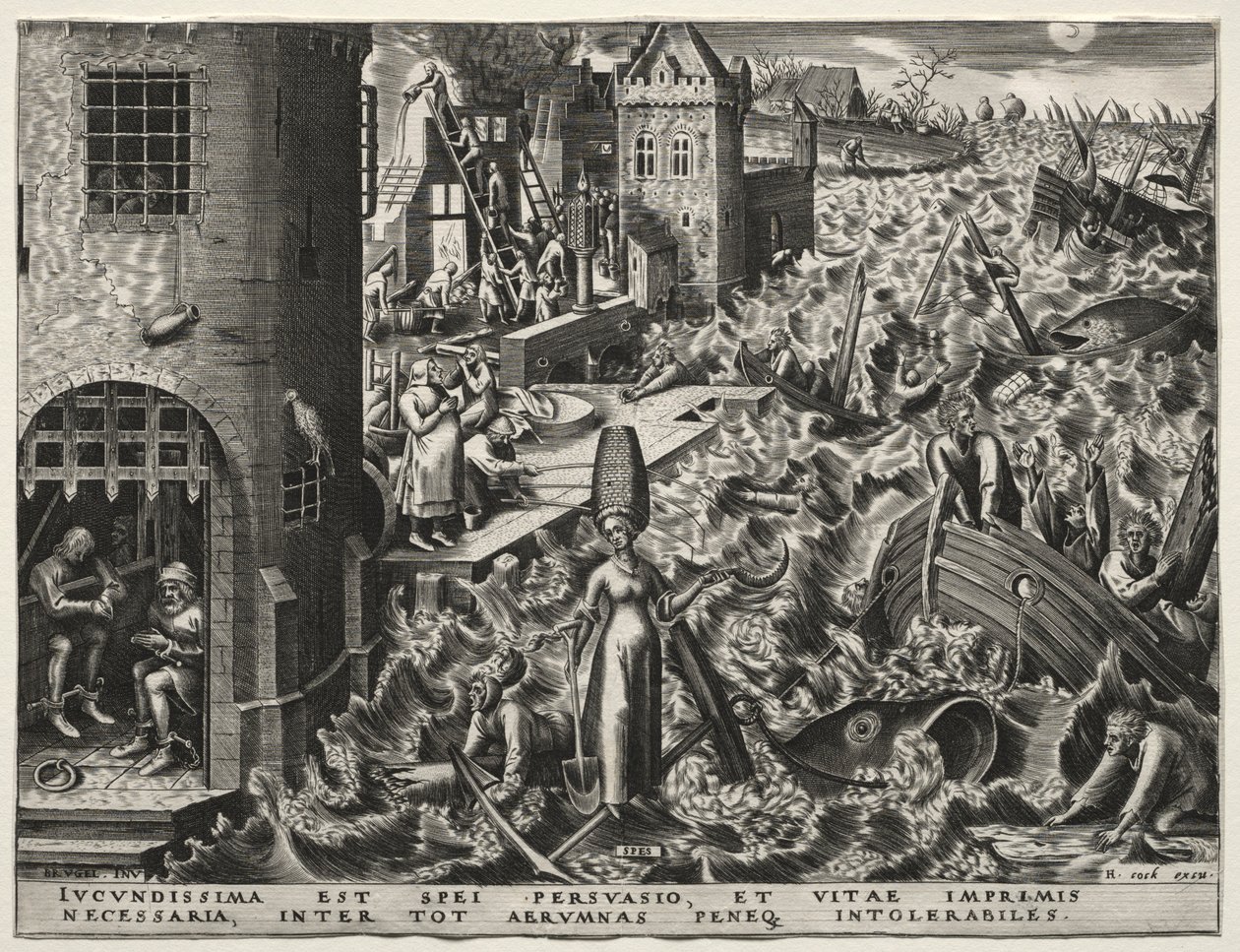 Nadzieja, 1559. autorstwa Pieter Bruegel the Elder