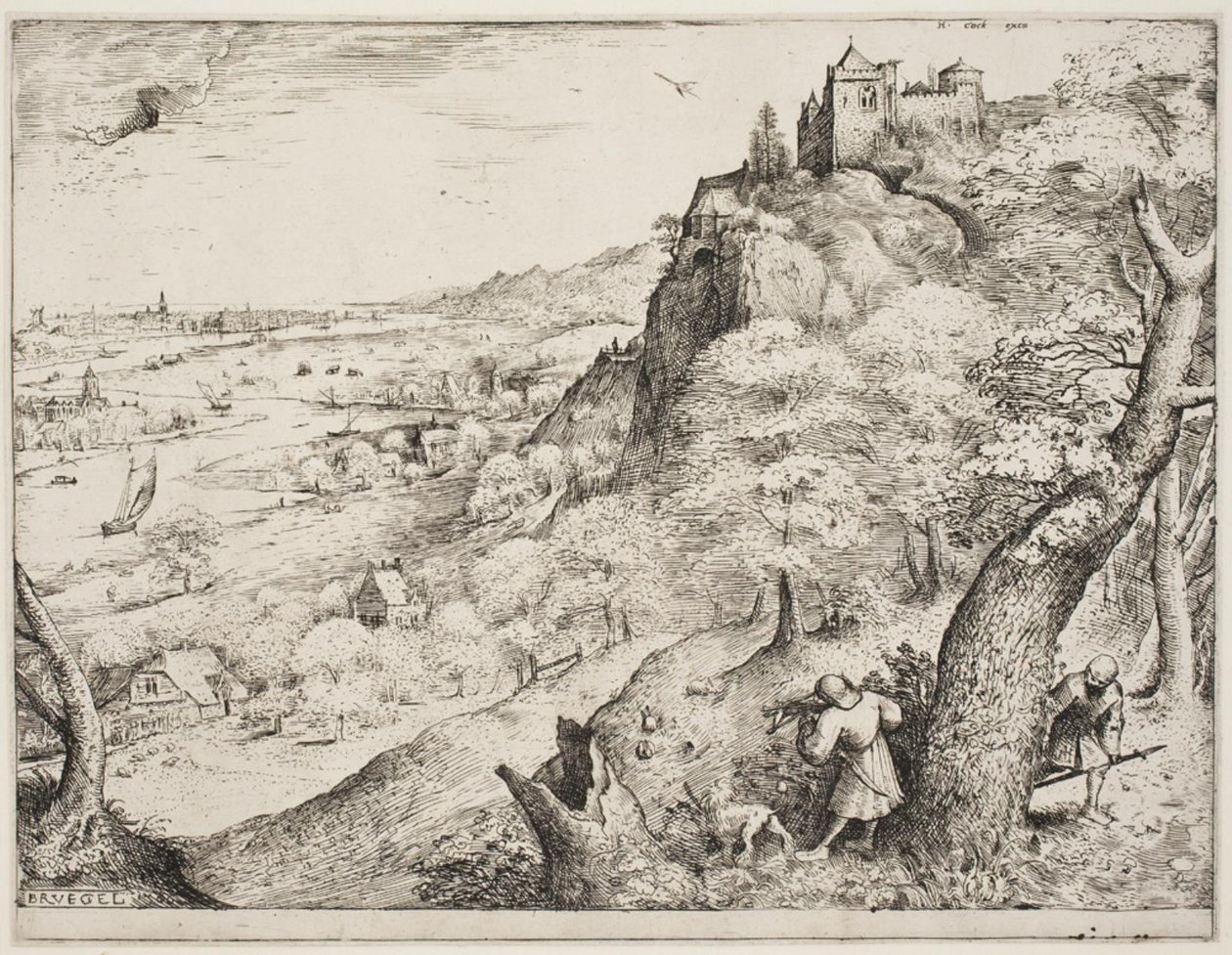 Polowanie na króliki autorstwa Pieter Bruegel d.Æ.