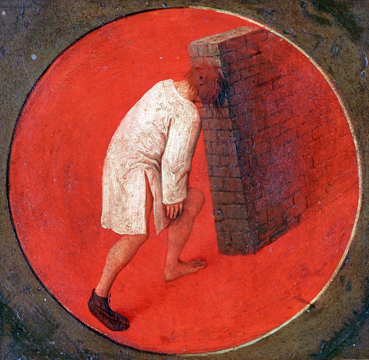 Przysłowie flamandzkie, c1558-1560 autorstwa Pieter Bruegel the Elder