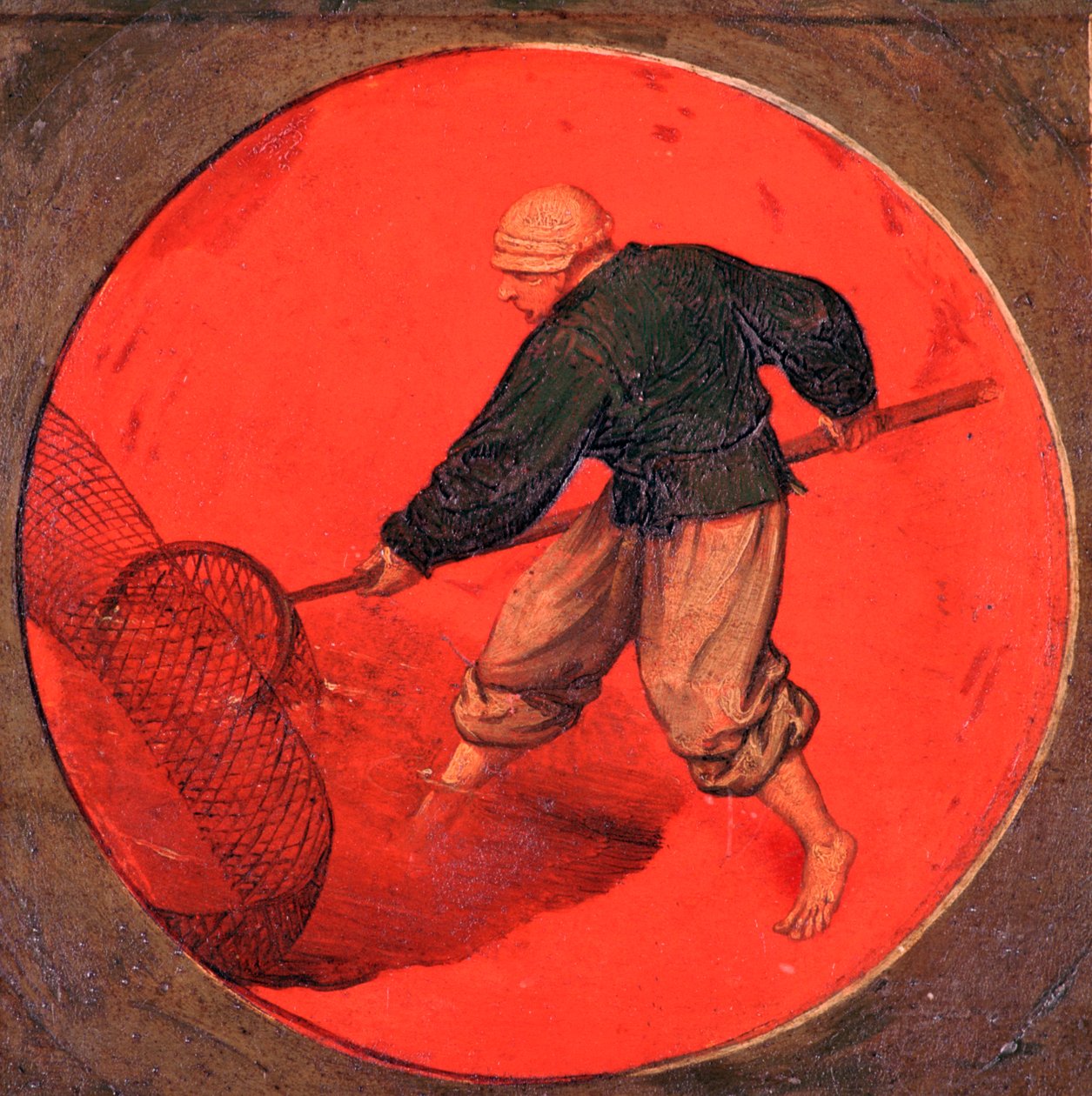 Przysłowie flamandzkie, c1558-1560 autorstwa Pieter Bruegel the Elder
