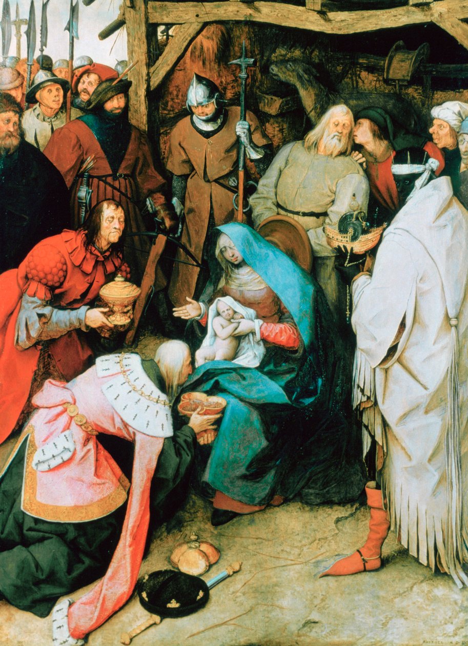 Adoracja Królów, 1564 autorstwa Pieter Bruegel the Elder