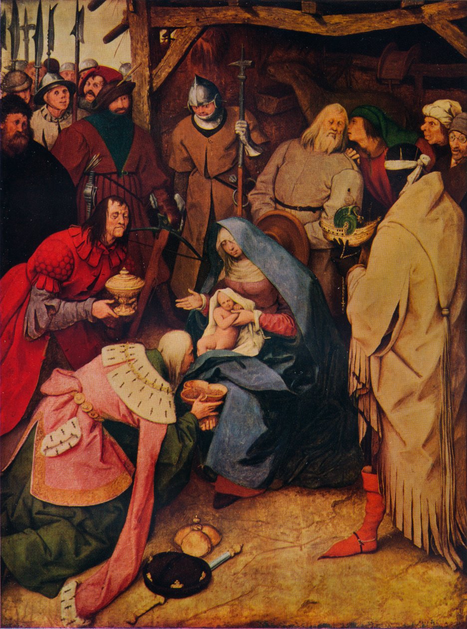 Adoracja Królów, 1564, 1937 autorstwa Pieter Bruegel the Elder