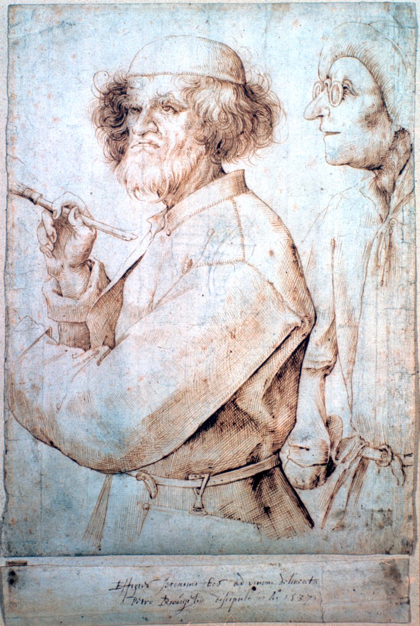Malarz amator, c1562 autorstwa Pieter Bruegel the Elder