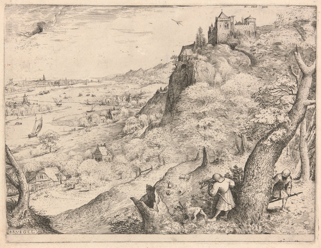 Łowcy zajęcy autorstwa Pieter Bruegel the Elder