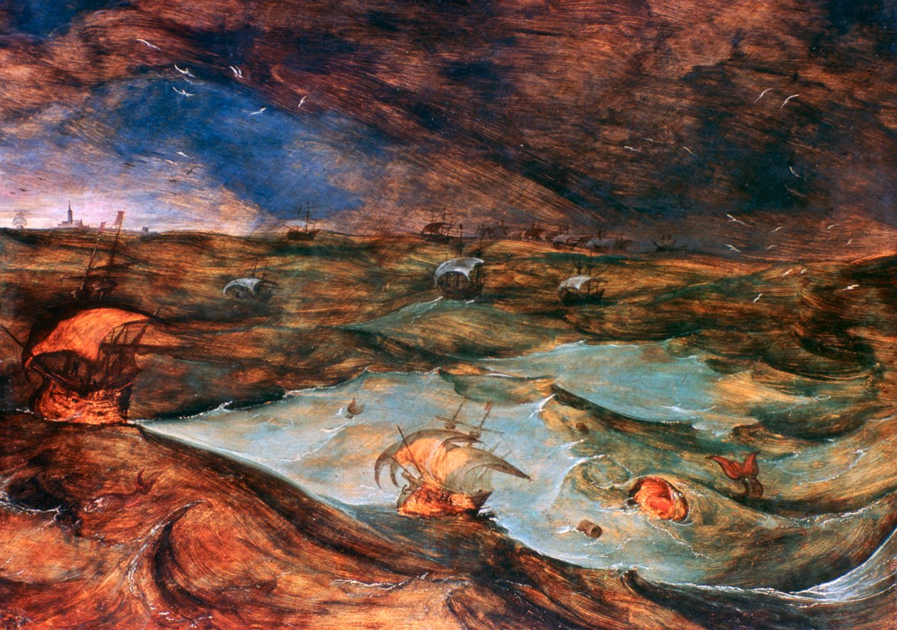 Burza, 1569 autorstwa Pieter Bruegel the Elder