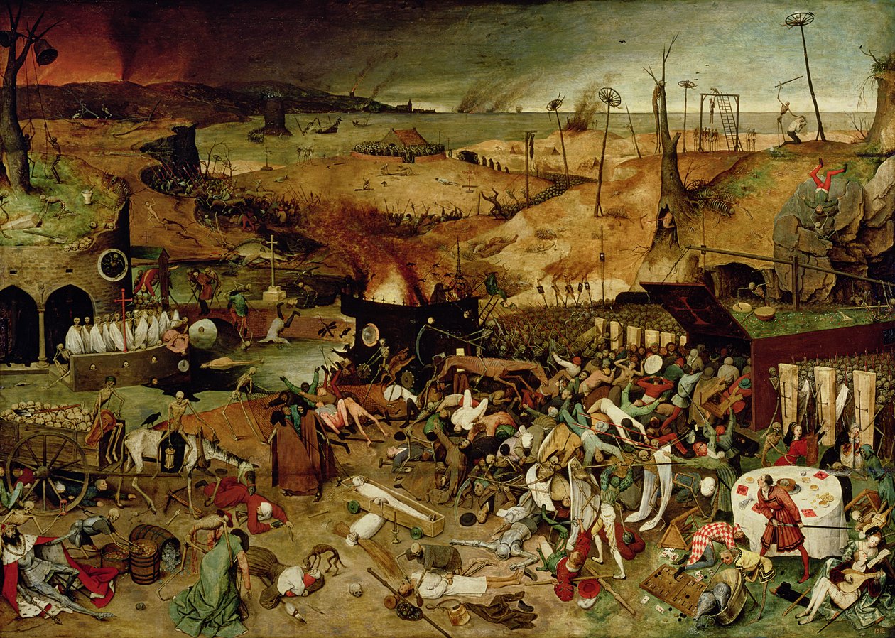 Triumf śmierci autorstwa Pieter Bruegel the Elder