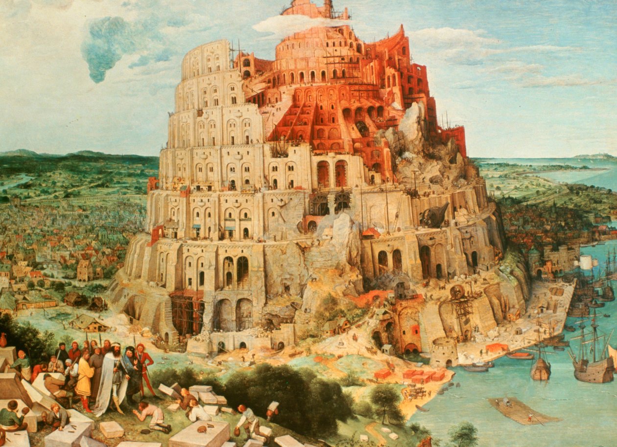 Wieża Babel, 1563 autorstwa Pieter Bruegel the Elder