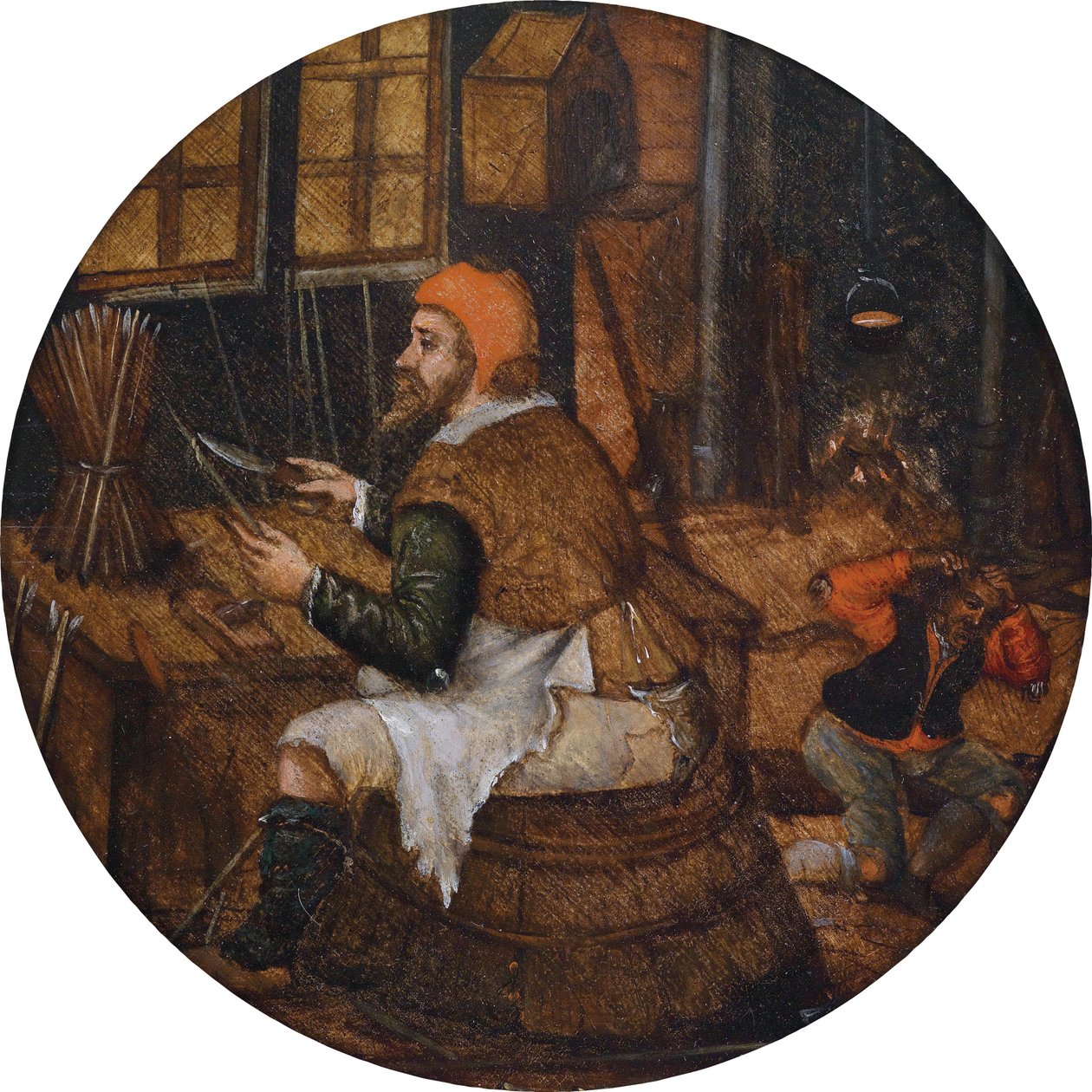 Twórca strzał autorstwa Pieter Brueghel the Younger