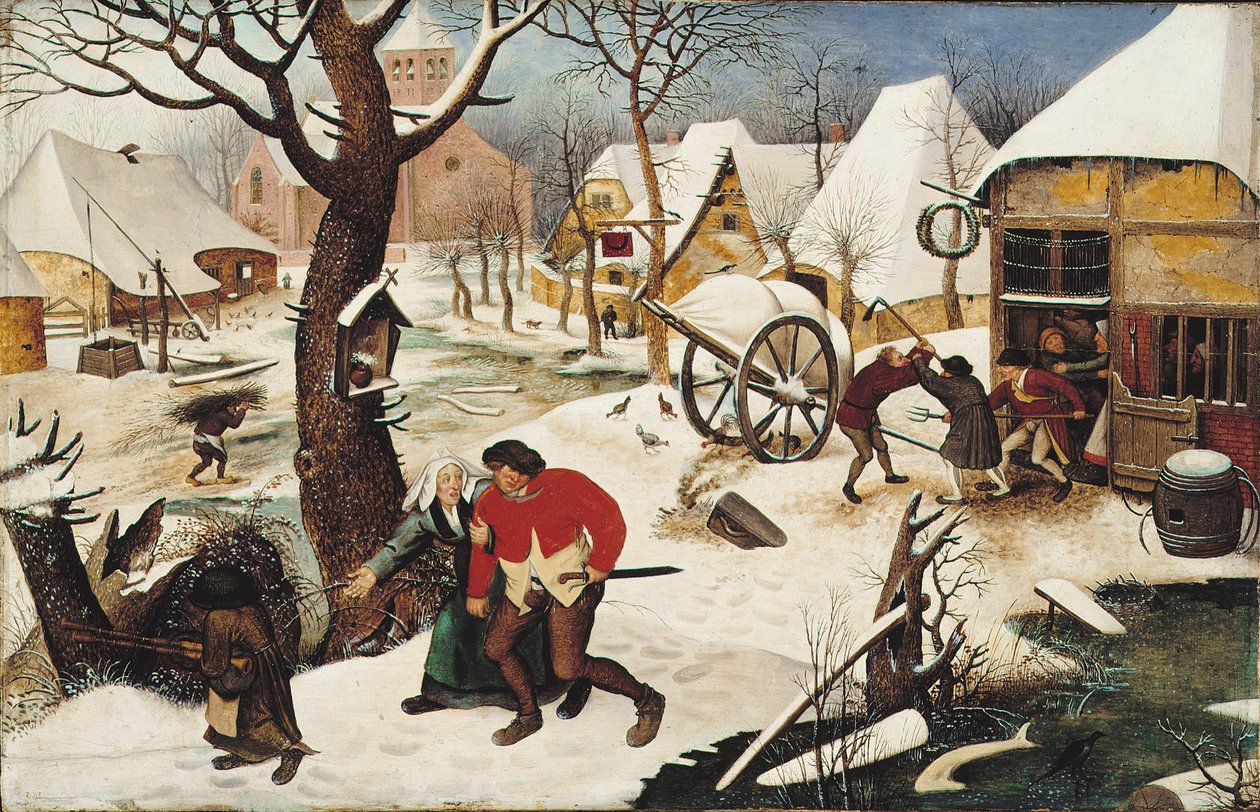 Powrót z gospody autorstwa Pieter Brueghel the Younger