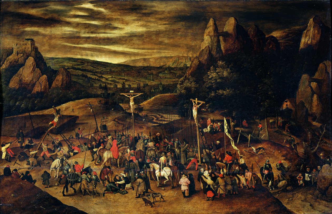 د صلیب پولی autorstwa Pieter Brueghel the Younger