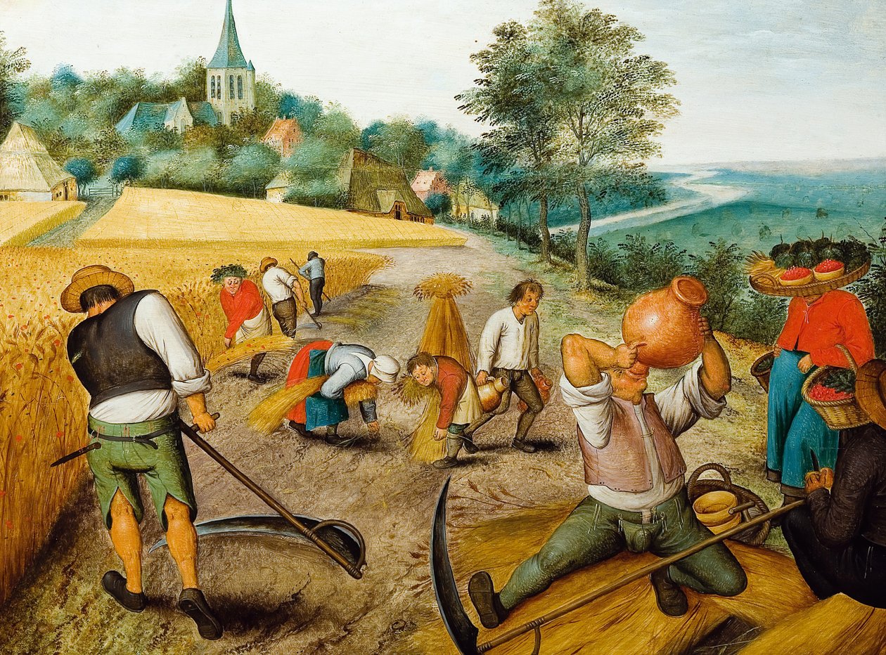 Cztery pory roku: lato, druga połowa XVI w. autorstwa Pieter Brueghel the Younger