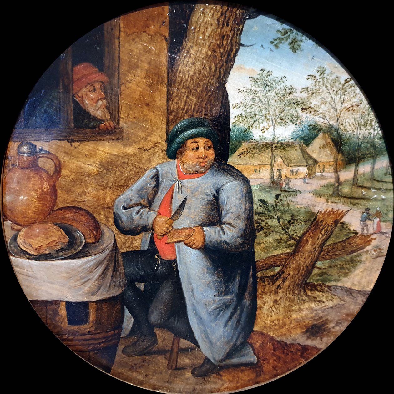 Zjadacz chleba autorstwa Pieter Brueghel the Younger