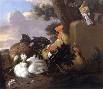 Ptaki w krajobrazie autorstwa Pieter Casteels