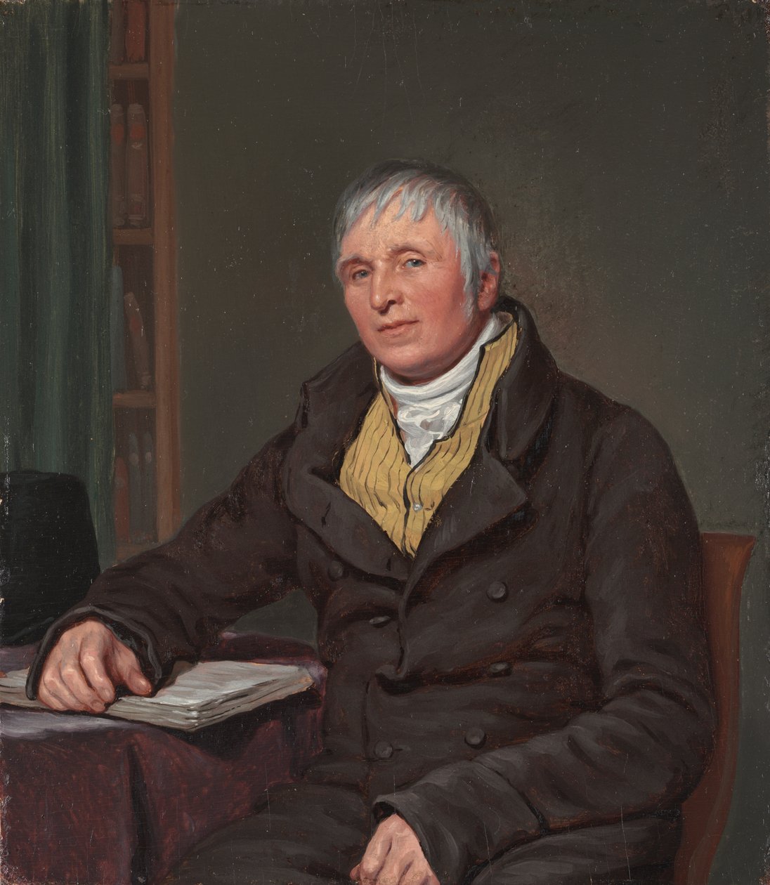 Charles Thompson, ok. 1818 (olej na płycie drewnianej) autorstwa Pieter Christoffel Wonder
