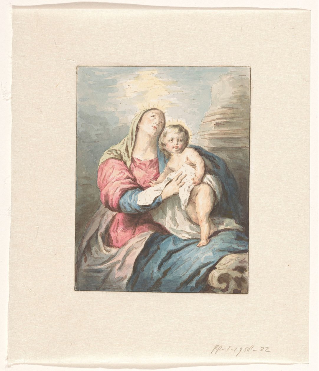 Madonna spotkała życzliwość autorstwa Pieter Christoffel Wonder