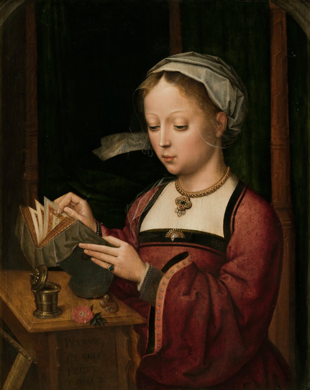 Maria Magdalena, 1602. autorstwa Pieter Claeissens the Younger
