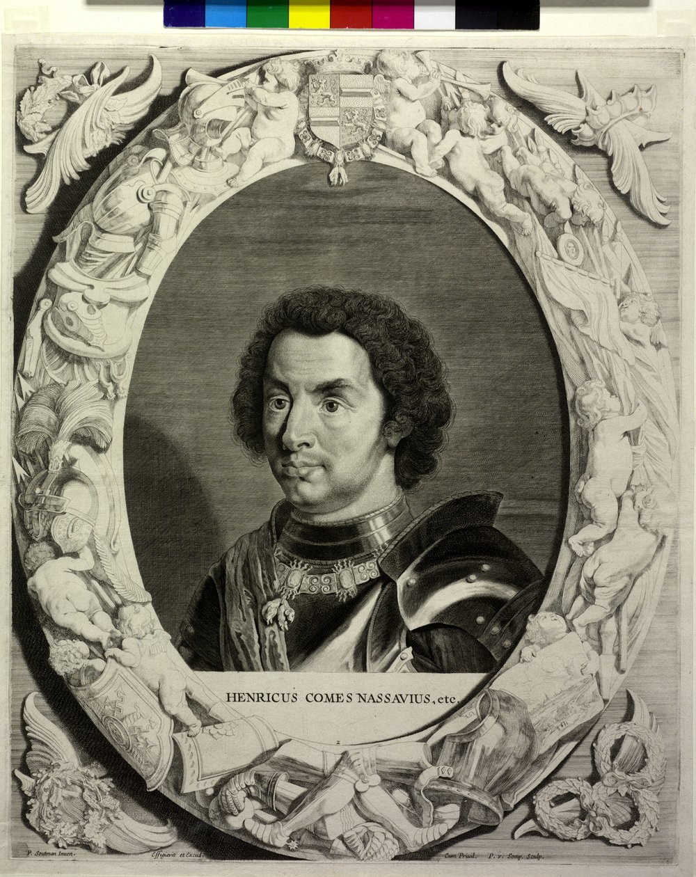 Hrabia Nassau Henryk III autorstwa Pieter Claesz Soutman