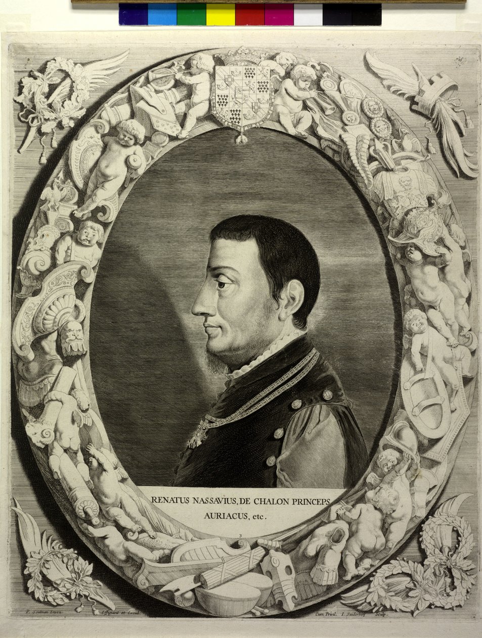 Książę Oranii Renatus von Chalon autorstwa Pieter Claesz Soutman