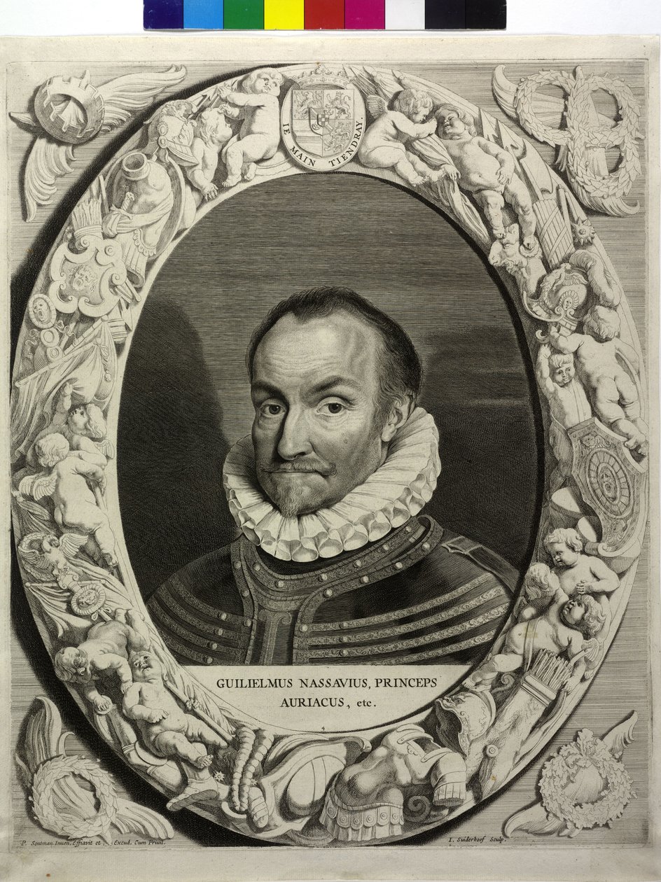 Książę Oranii Wilhelm I autorstwa Pieter Claesz Soutman