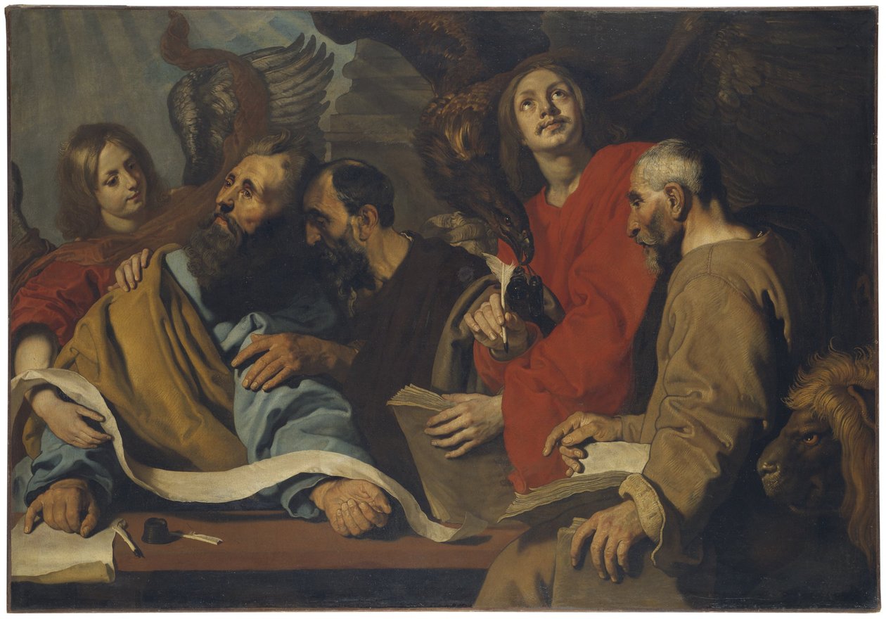 Czterej ewangeliści autorstwa Pieter Claesz Soutman